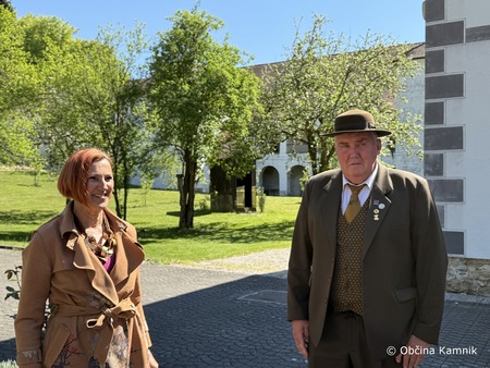 Simbolna zasaditev županove lipe pri Samostanu Mekinje (1)